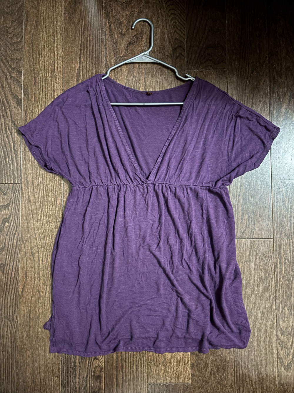 Purple Babydoll Top